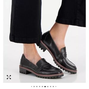 Style & Co. Black Leather Loafers